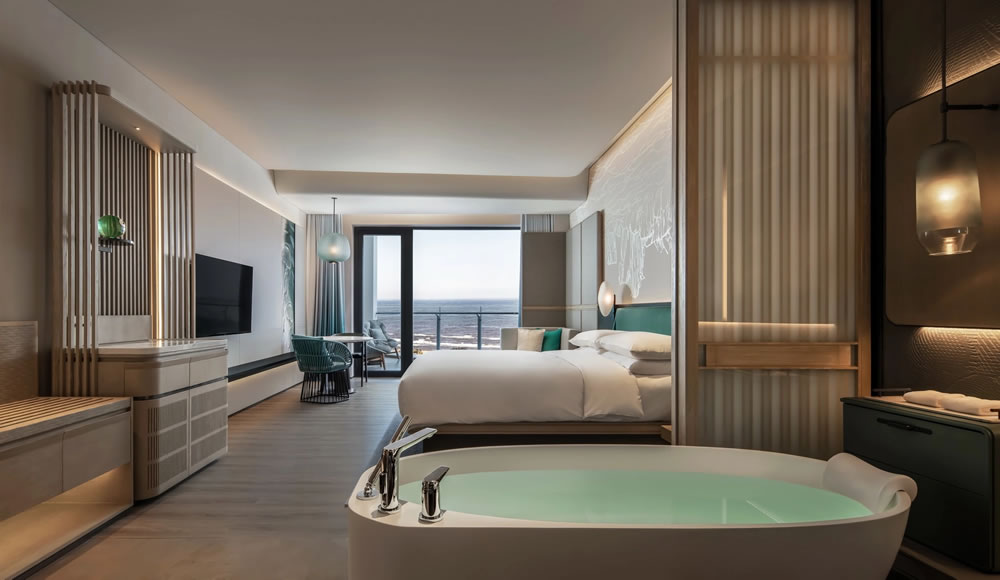 Hotel guest room furniture